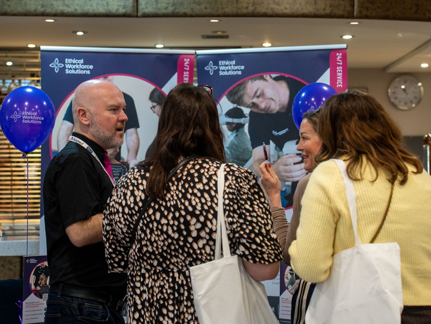 As chatting to people at the Managers Care Forum event in Wyboston, Bedfordshire
