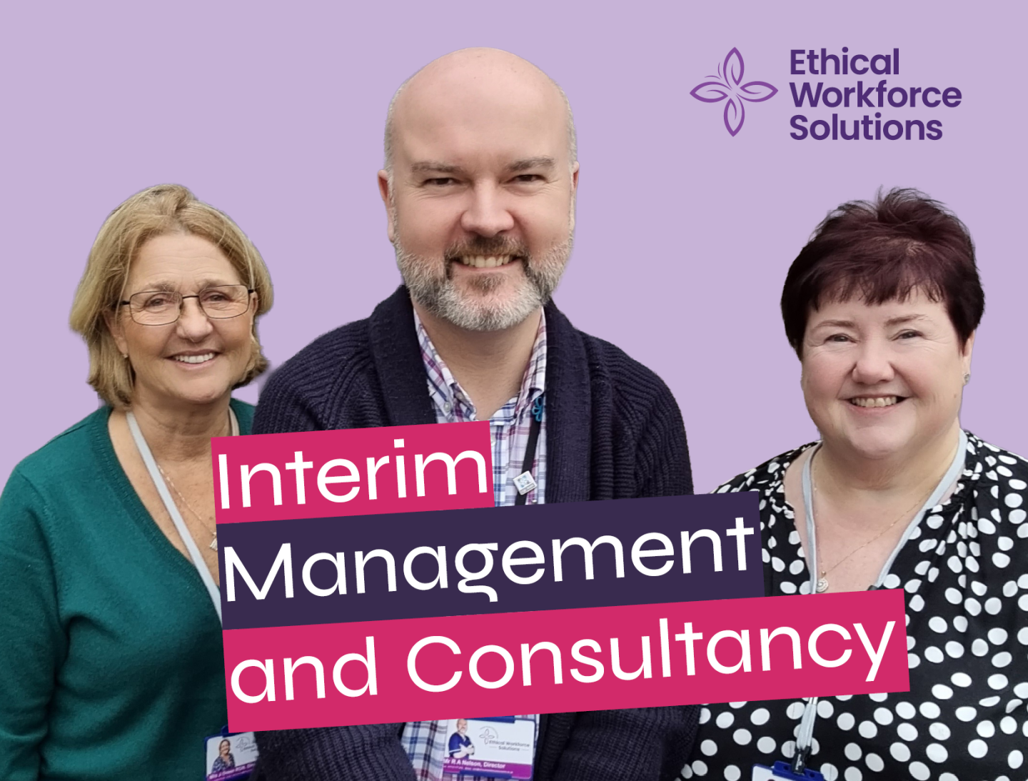 Care home manager and team discussing interim management support in a care setting